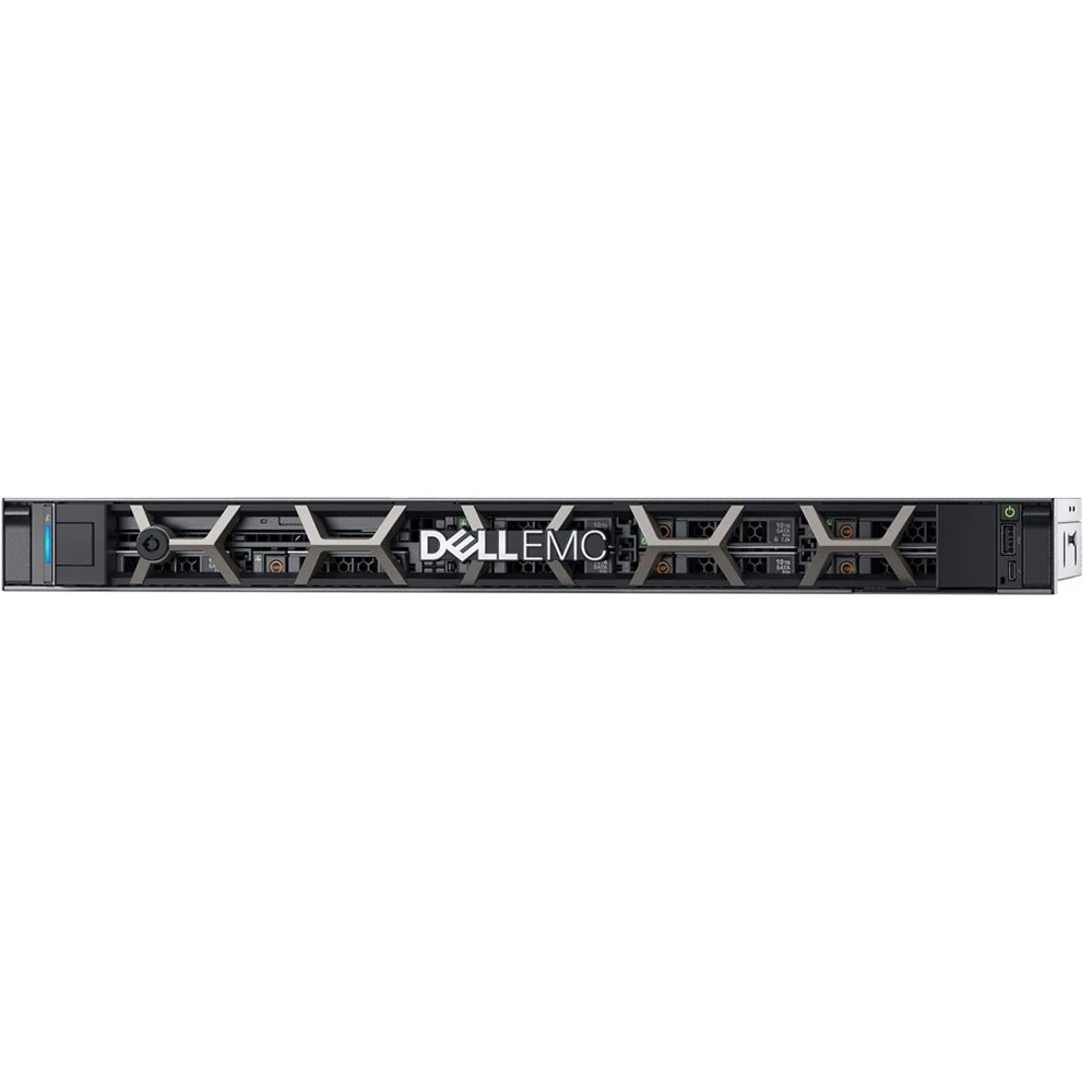 Сервер Dell PowerEdge R340 PER340RU2-01 1U Rack, Xeon E-2236, 3400 МГц, 6, 12, 1 x 16 ГБ, SFF 2.5", 8, 1x 1.2 ТБ