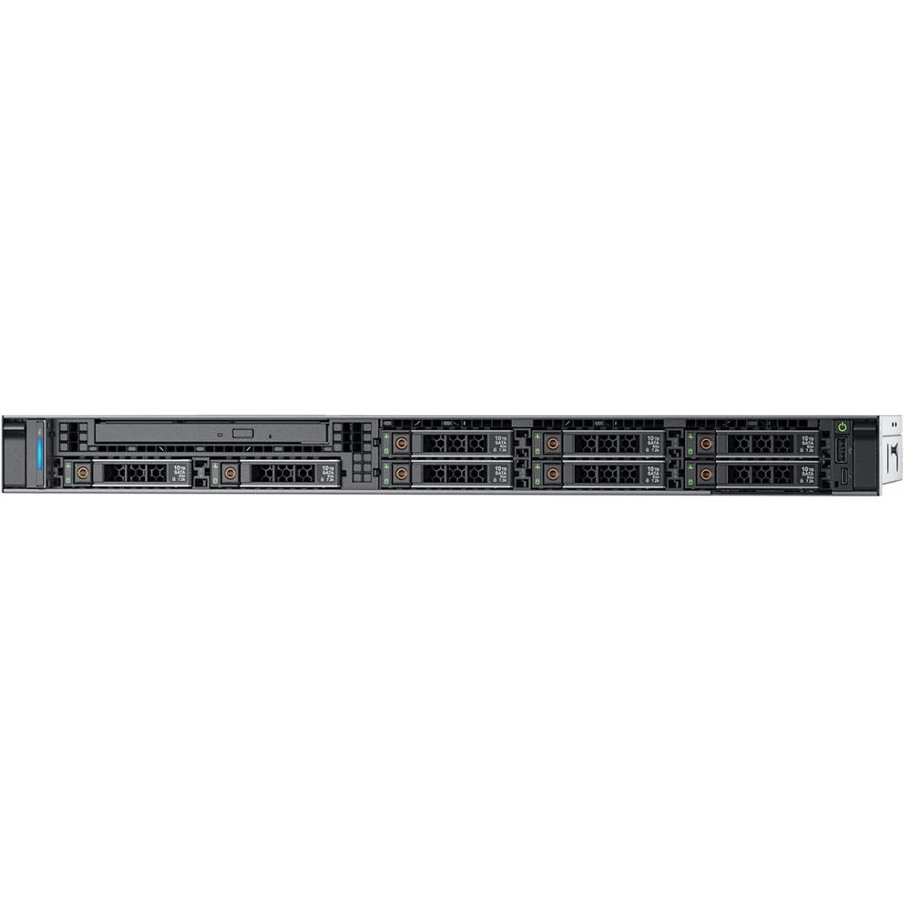Сервер Dell PowerEdge R340 PER340RU2-01 1U Rack, Xeon E-2236, 3400 МГц, 6, 12, 1 x 16 ГБ, SFF 2.5", 8, 1x 1.2 ТБ