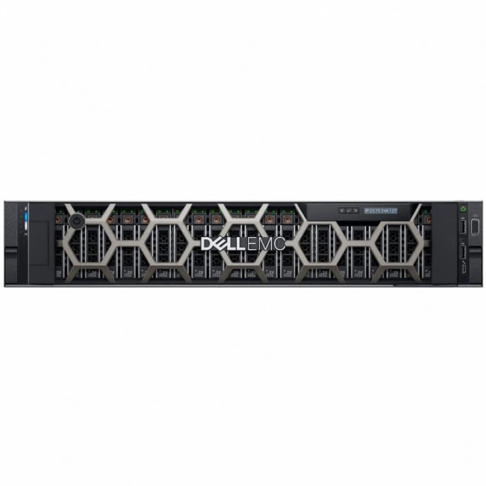Сервер Dell PowerEdge R740XD PER740XDRU2 2U Rack, Xeon Silver 4210R, 2400 МГц, 10, 13.75, 2 x 16 ГБ, SFF 2.5", 24, 24x 480 ГБ