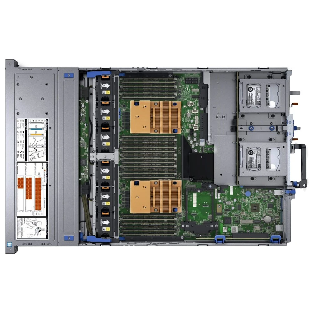 Сервер Dell PowerEdge R540 210-ALZH-227 2U Rack, Xeon Silver 4210R, 2400 МГц, 10, 13.75, 2 x 16 ГБ, LFF 3.5", 14, 2x 1.2 ТБ