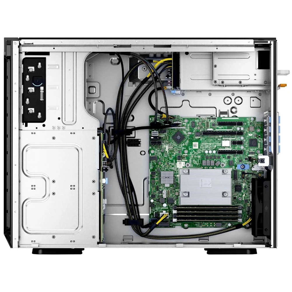 Сервер Dell PowerEdge T340 PET340RU1-04 Tower, Xeon E-2224, 3400 МГц, 4, 8, 1 x 16 ГБ, SFF 2.5", 8, 1x 8 ТБ
