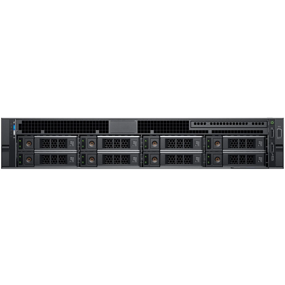 Сервер Dell PowerEdge R540 PER540RU1-06 2U Rack, Xeon Silver 4210R, 2400 МГц, 10, 13.75, 1 x 16 ГБ, LFF 3.5", 8, 1x 4 ТБ