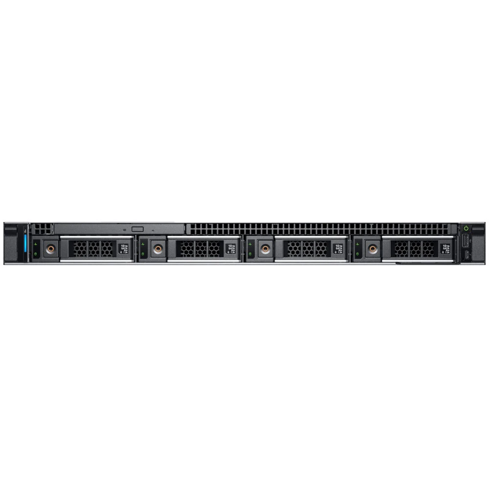 Сервер Dell PowerEdge R340 210-AQUB-C 1U Rack, Xeon E-2224, 3400 МГц, 4, 8, 1 x 16 ГБ, LFF 3.5", 4