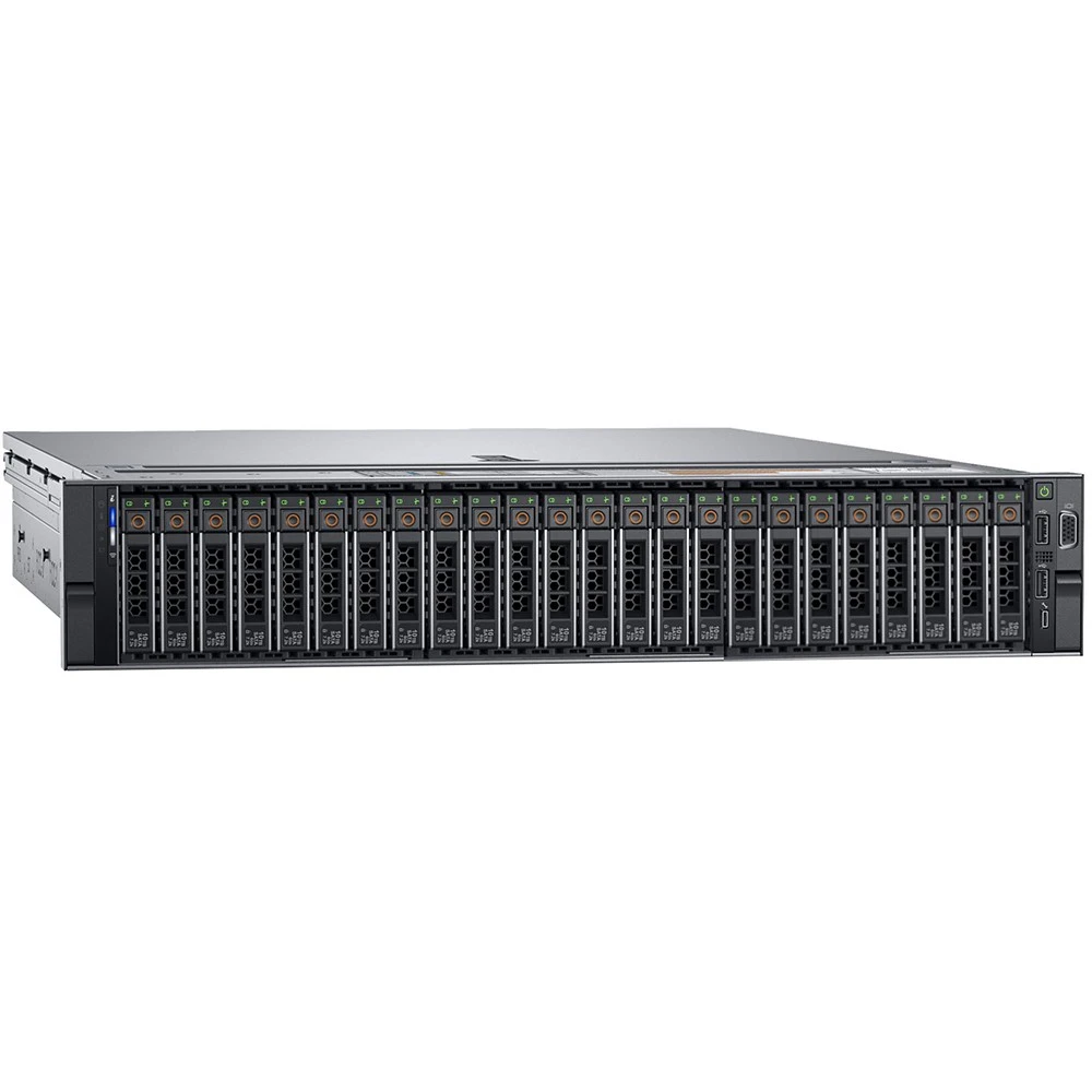 Сервер Dell PowerEdge R740XD 210-AKZR-376 2U Rack, Xeon Silver 4210R, 2400 МГц, 10, 13.75, 2 x 16 ГБ, SFF 2.5", 24, 1x 800 ГБ