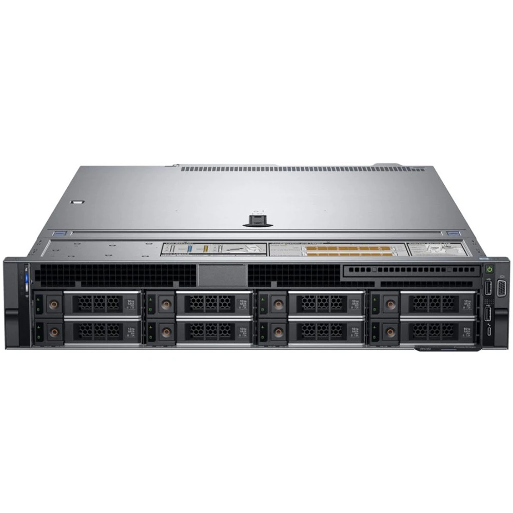 Сервер Dell PowerEdge R740 PER740RU1-15 2U Rack, Xeon Gold 6238R, 2300 МГц, 28, 38.5, 24 x 32 ГБ, LFF 3.5", 8