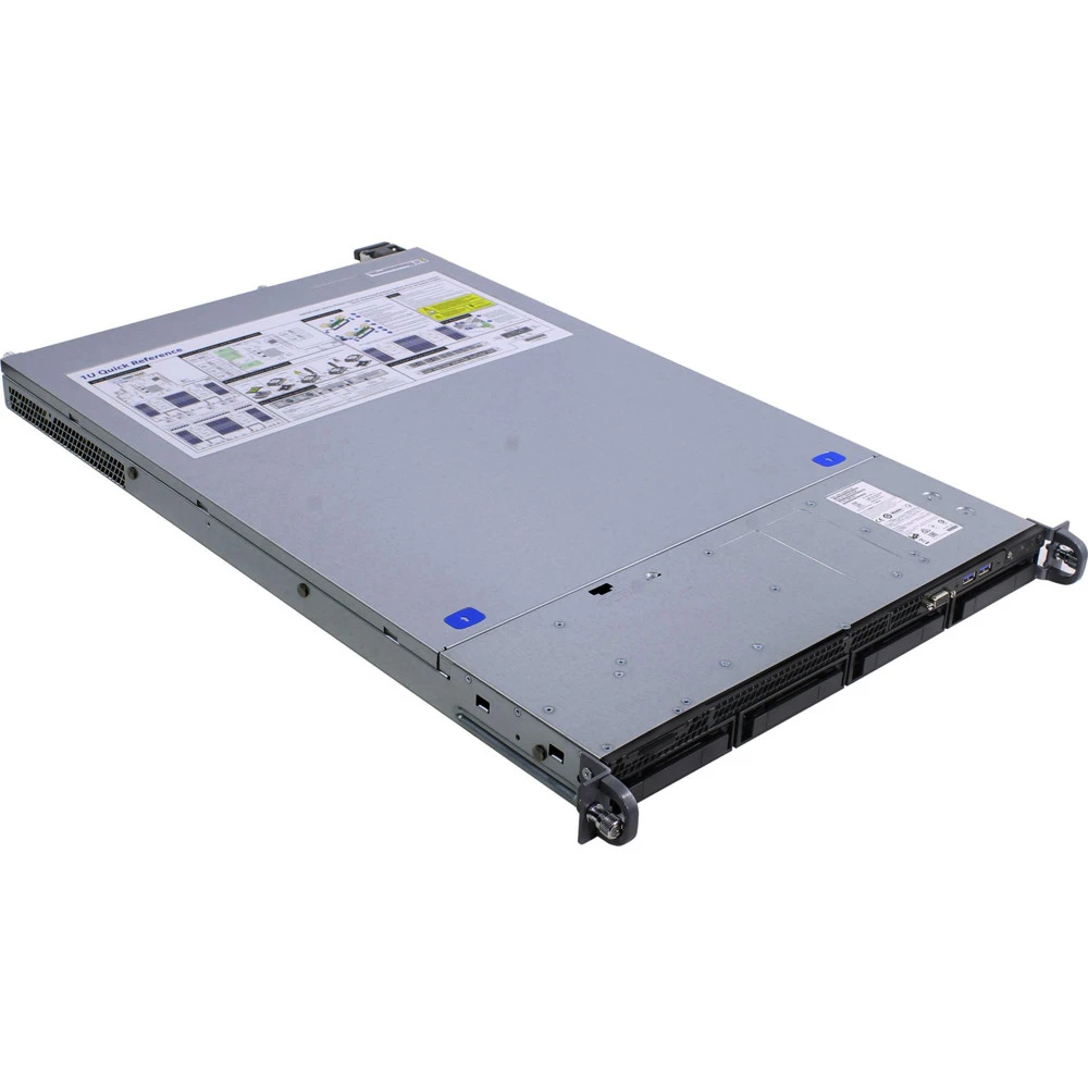 Сервер Intel R1304WFTYSR LWF1304YS814600 1U Rack, Xeon Silver 4214R, 2400 МГц, 12, 16.5, 4 x 16 ГБ, SFF 2.5" + LFF  3.5", 4