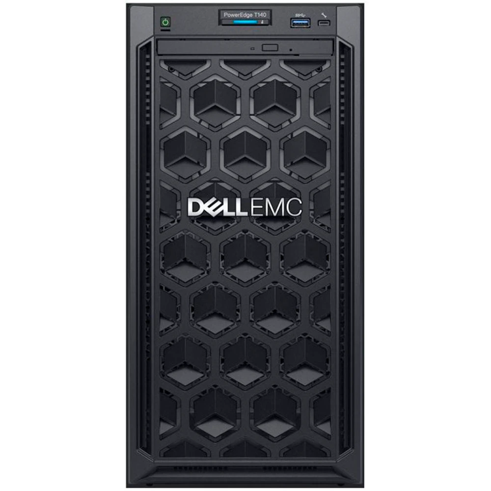 Сервер Dell PowerEdge T140 MEA_T140_VI_VP-210-AQSP_B01 Tower, Xeon E-2134, 3500 МГц, 4, 8, 1 x 16 ГБ, LFF 3.5", 4, 1x 1 ТБ
