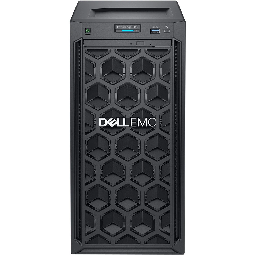 Сервер Dell PowerEdge T140 MEA_T140_VI_VP-210-AQSP_B01 Tower, Xeon E-2134, 3500 МГц, 4, 8, 1 x 16 ГБ, LFF 3.5", 4, 1x 1 ТБ