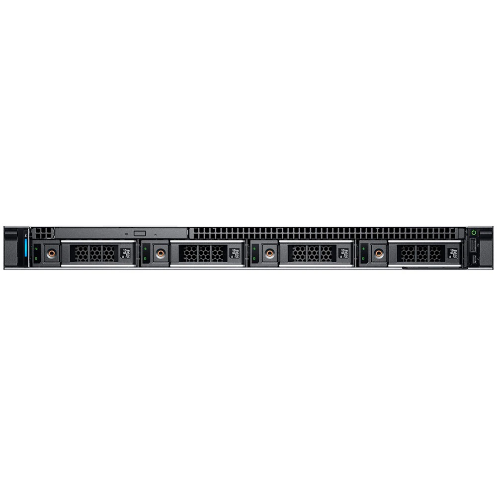 Сервер Dell PowerEdge R340 PER340CEEM01-210-AQUB-C 1U Rack, Xeon E-2224, 3400 МГц, 4, 8, 1 x 16 ГБ, LFF 3.5", 4, 1x 1 ТБ