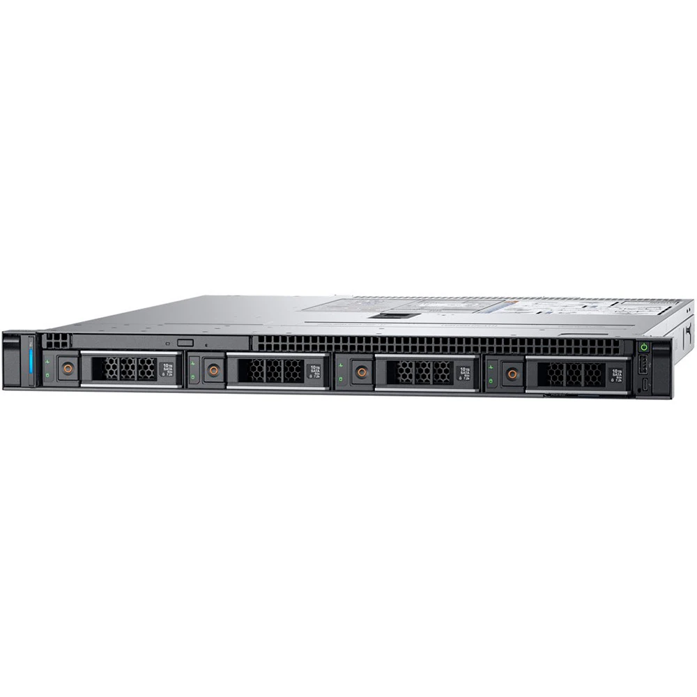 Сервер Dell PowerEdge R340 PER340CEEM01-210-AQUB-C 1U Rack, Xeon E-2224, 3400 МГц, 4, 8, 1 x 16 ГБ, LFF 3.5", 4, 1x 1 ТБ