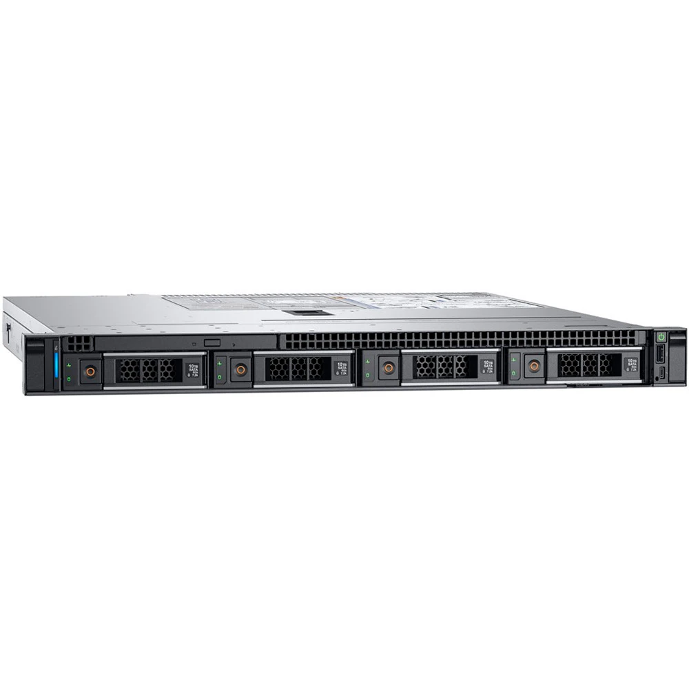 Сервер Dell PowerEdge R340 PER340CEEM01-210-AQUB-C 1U Rack, Xeon E-2224, 3400 МГц, 4, 8, 1 x 16 ГБ, LFF 3.5", 4, 1x 1 ТБ