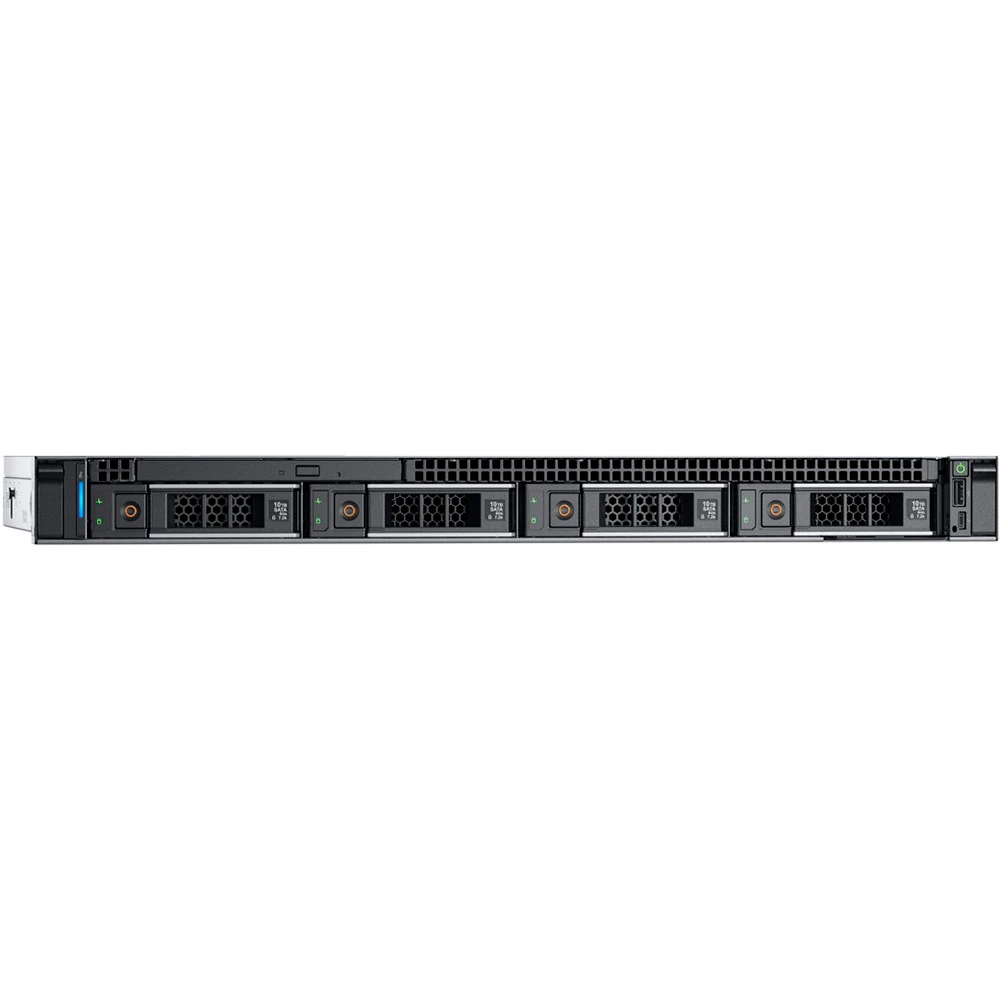 Сервер Dell PowerEdge R340 PER340CEEM01-210-AQUB-C 1U Rack, Xeon E-2224, 3400 МГц, 4, 8, 1 x 16 ГБ, LFF 3.5", 4, 1x 1 ТБ
