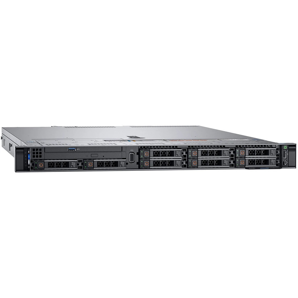 Сервер Dell PowerEdge R440 PER440CEEM05-210-ALZE-C2 1U Rack, Xeon Silver 4210, 2200 МГц, 10, 13.75, 1 x 16 ГБ, SFF 2.5", 8, 1x 600 ГБ