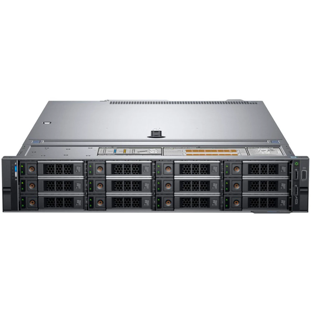 Сервер Dell PowerEdge R540 PER540CEE04-210-ALZH-A4 2U Rack, Xeon Silver 4214, 2200 МГц, 12, 16.5, 1 x 16 ГБ, LFF 3.5", 12, 1x 600 ГБ