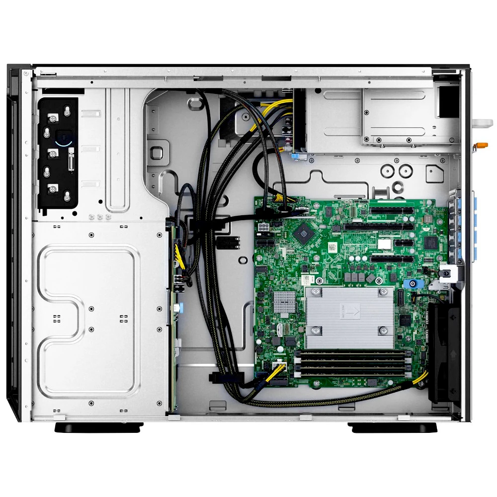 Сервер Dell PowerEdge T340 PET340CEEM01-210-AQSN-A Tower, Xeon E-2224, 3400 МГц, 4, 8, 1 x 16 ГБ, LFF 3.5", 8, 1x 1 ТБ