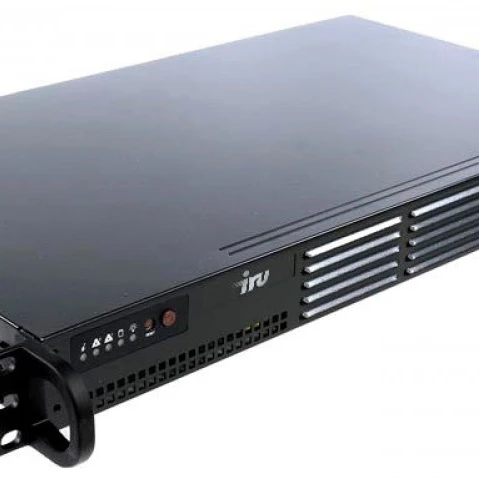 Сервер iRU Rock S1102E 1493157 1U Rack, Xeon E-2234, 3600 МГц, 4, 8, 1 x 16 ГБ, LFF 3.5", 2, 2x 240 ГБ