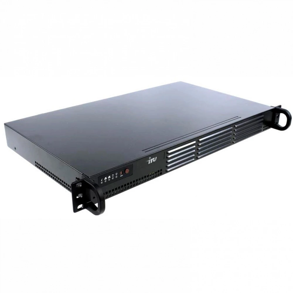 Сервер iRU Rock S1102E 1493132 1U Rack, Xeon E-2234, 3600 МГц, 4, 8, 1 x 16 ГБ, LFF 3.5", 2, 2x 480 ГБ