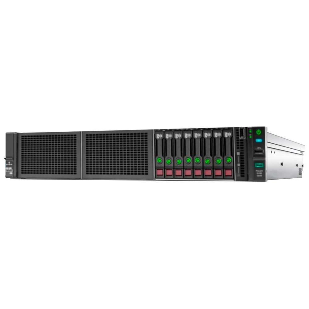 Сервер HPE DL380 Gen10 P40425-B21 2U Rack, Xeon Silver 4215R, 3200 МГц, 8, 11, 1 x 32 ГБ, SFF 2.5", 8