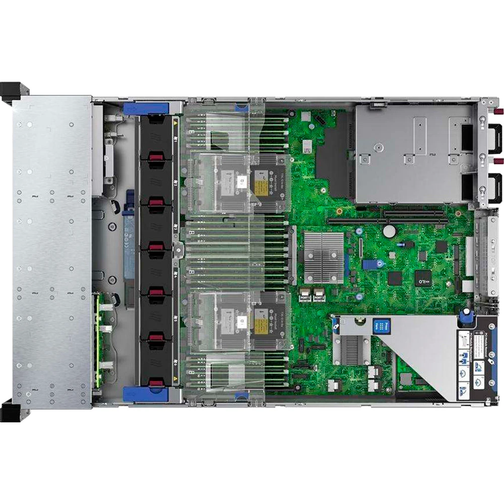 Сервер HPE DL380 Gen10 P40425-B21 2U Rack, Xeon Silver 4215R, 3200 МГц, 8, 11, 1 x 32 ГБ, SFF 2.5", 8