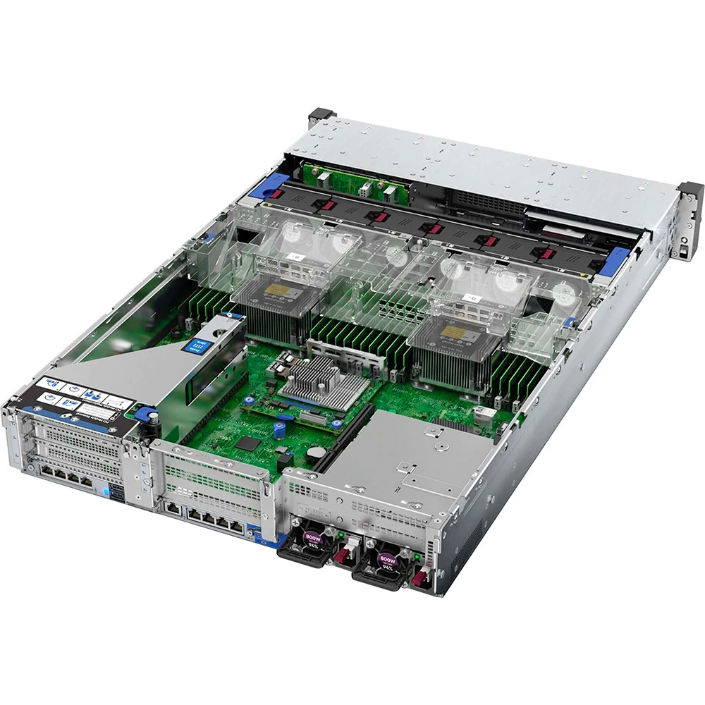 Сервер HPE DL380 Gen10 P40425-B21 2U Rack, Xeon Silver 4215R, 3200 МГц, 8, 11, 1 x 32 ГБ, SFF 2.5", 8