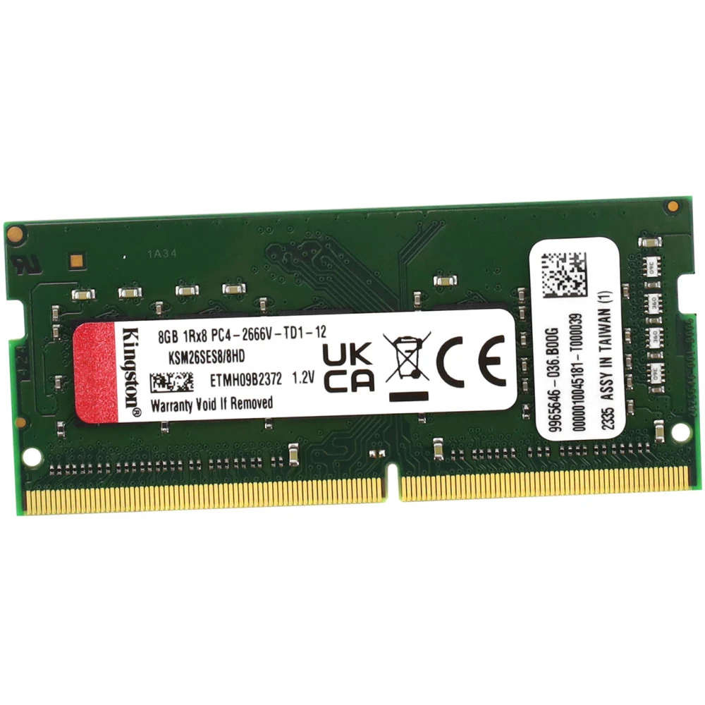 Серверная оперативная память ОЗУ Kingston Server Premier Server Memory KSM26SES8/8HD 8 ГБ, DDR4