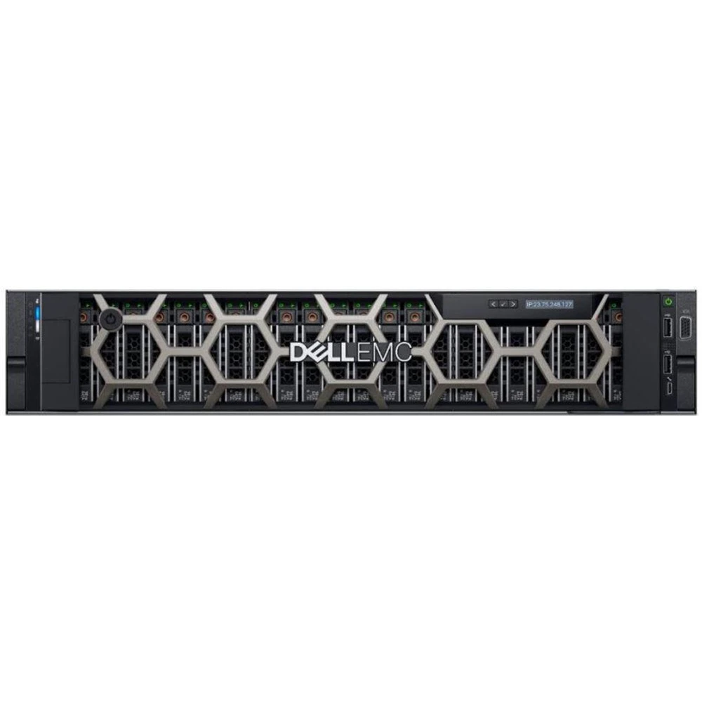 Сервер Dell PowerEdge R740XD 210-AKZR-157 2U Rack, Xeon Gold 5220, 2200 МГц, 18, 24.75, 2 x 16 ГБ, SFF 2.5", 24, 22x 480 ГБ