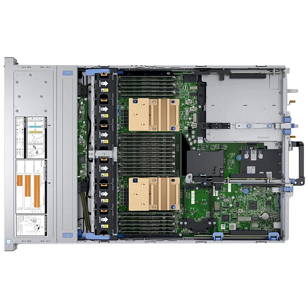 Сервер Dell PowerEdge R740XD 210-AKZR-157 2U Rack, Xeon Gold 5220, 2200 МГц, 18, 24.75, 2 x 16 ГБ, SFF 2.5", 24, 22x 480 ГБ