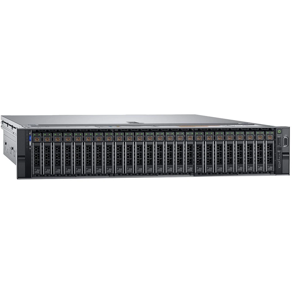 Сервер Dell PowerEdge R740XD 210-AKZR-157 2U Rack, Xeon Gold 5220, 2200 МГц, 18, 24.75, 2 x 16 ГБ, SFF 2.5", 24, 22x 480 ГБ