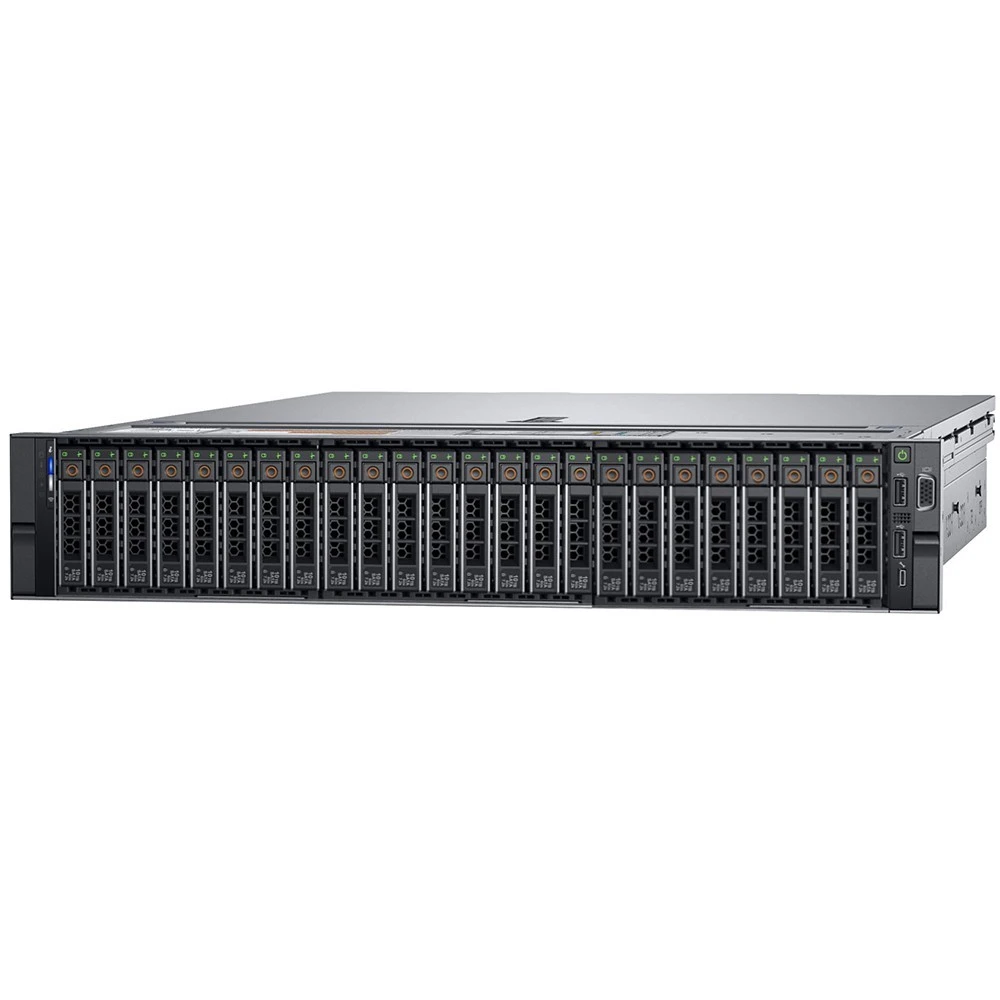 Сервер Dell PowerEdge R740XD 210-AKZR-157 2U Rack, Xeon Gold 5220, 2200 МГц, 18, 24.75, 2 x 16 ГБ, SFF 2.5", 24, 22x 480 ГБ