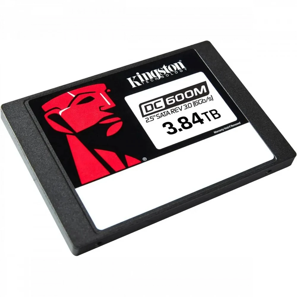 Серверный жесткий диск Kingston DC600M SEDC600M/3840G 2,5 SFF, 3.84 ТБ, SATA