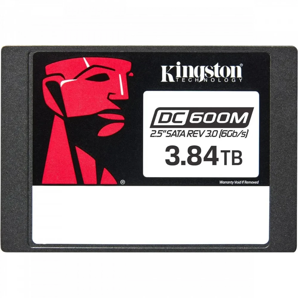 Серверный жесткий диск Kingston DC600M SEDC600M/3840G 2,5 SFF, 3.84 ТБ, SATA
