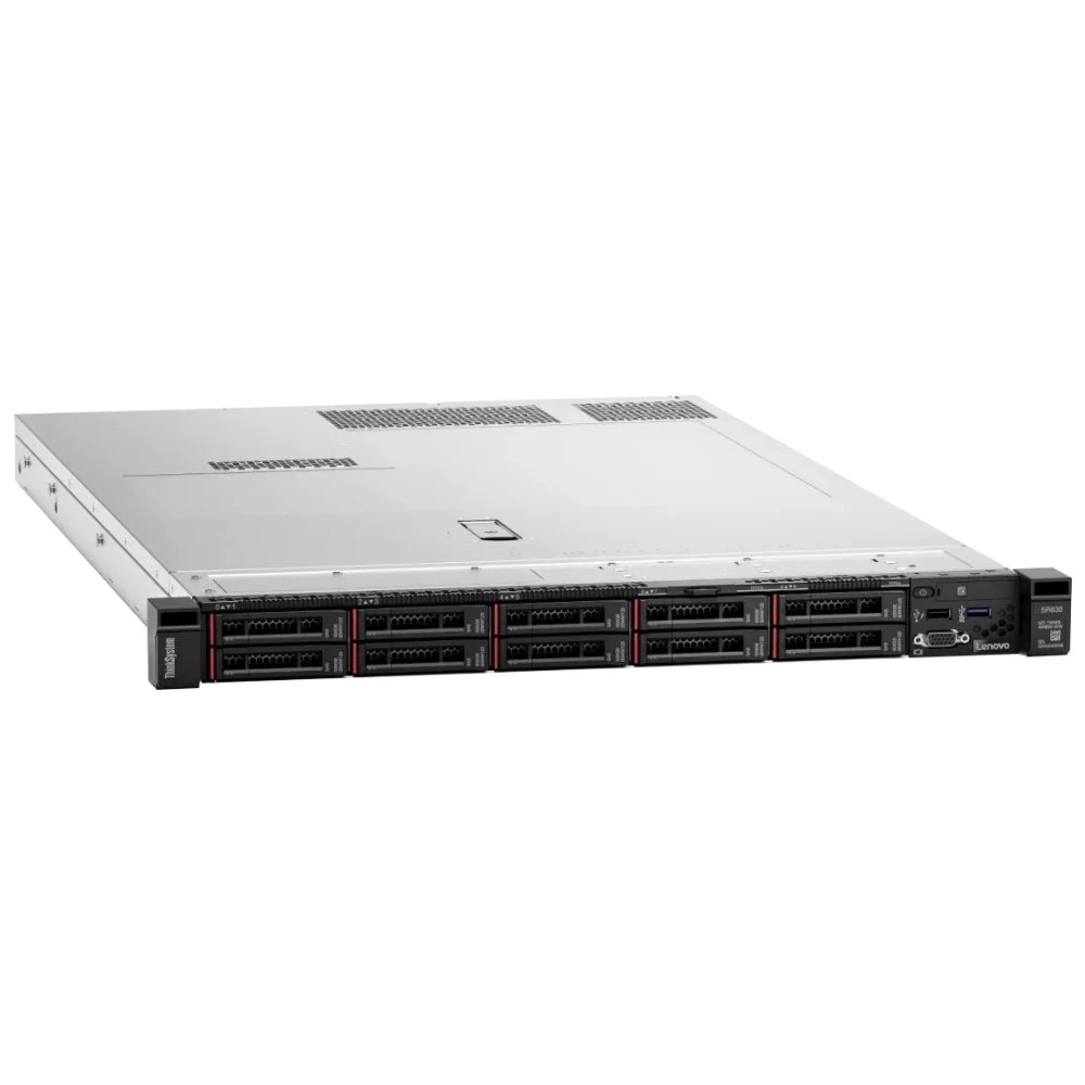 Сервер Lenovo ThinkSystem SR630 7X02A0F1EA/R 1U Rack, Xeon Silver 4208, 2100 МГц, 8, 11, 1 x 32 ГБ, SFF 2.5", 10