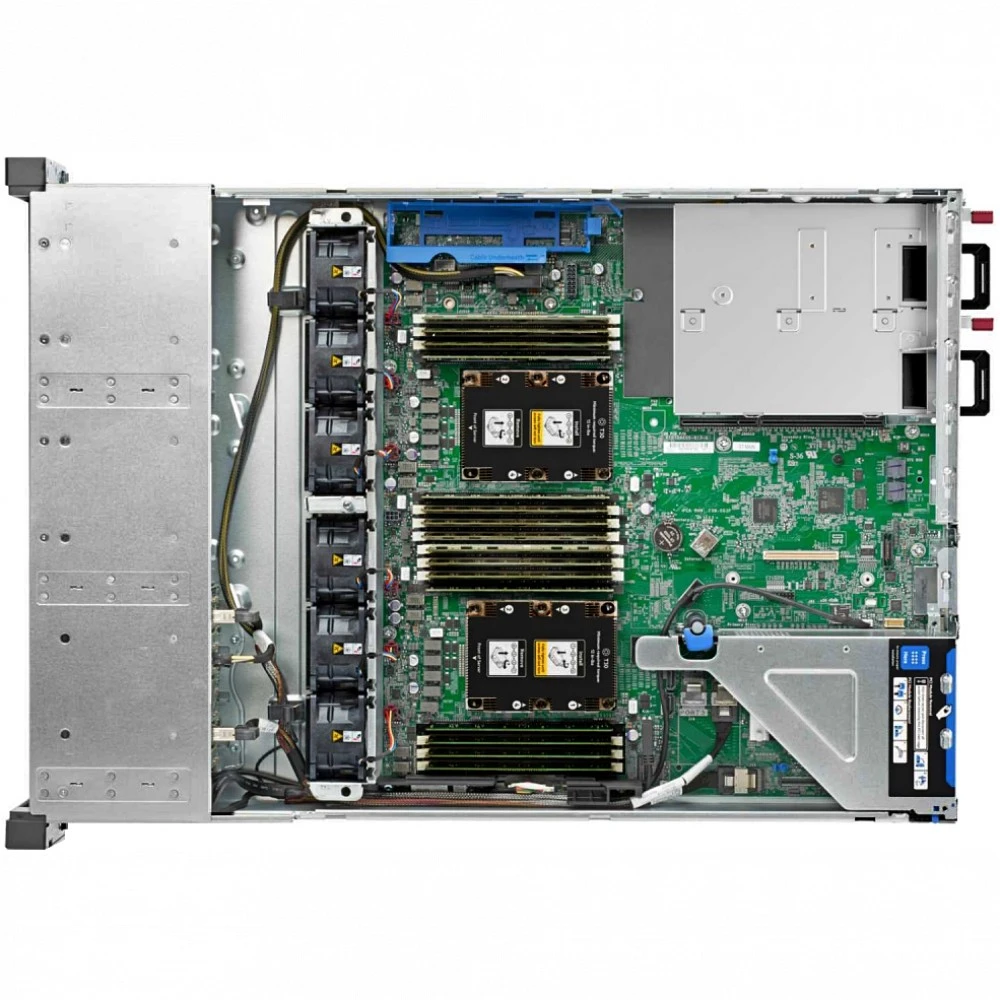 Сервер HPE Proliant DL180 Gen10 P37151-B21 2U Rack, Xeon Silver 4208, 2100 МГц, 8, 11, 1 x 16 ГБ, LFF 3.5", 12