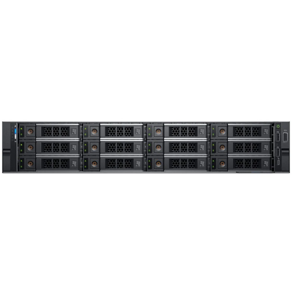 Сервер Dell PowerEdge R740XD 210-AKZR-161 2U Rack, Xeon Silver 4114, 2200 МГц, 10, 13.75, 2 x 32 ГБ, LFF 3.5", 12