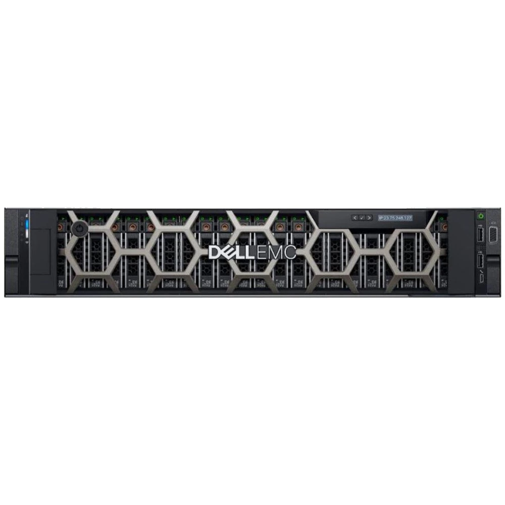Сервер Dell PowerEdge R740XD 210-AKZR-395 2U Rack, Xeon Gold 5220, 2200 МГц, 18, 24.75, 2 x 16 ГБ, SFF 2.5", 32, 1x 1.92 ТБ, 1x 960 ГБ, 1x 1 ТБ