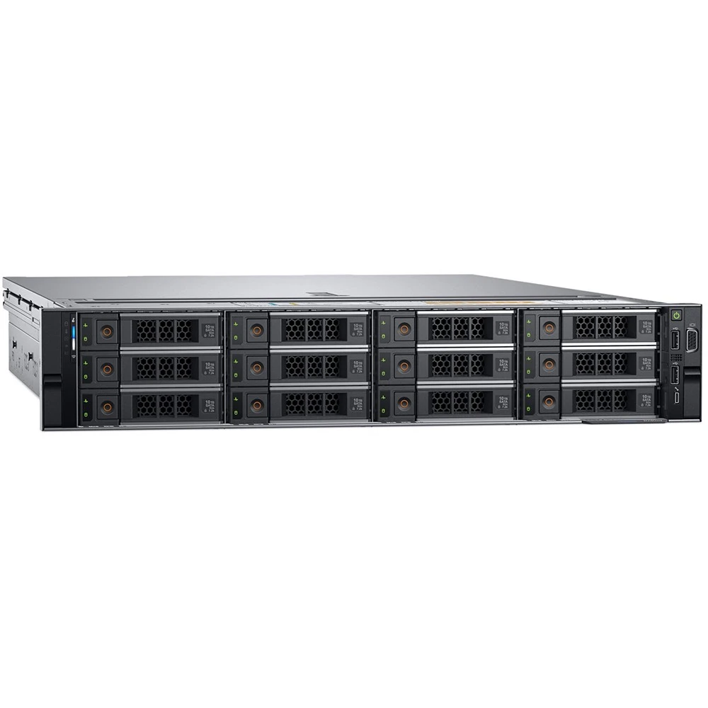 Сервер Dell PowerEdge R740XD 210-AKZR-398 2U Rack, Xeon Silver 4210R, 2400 МГц, 10, 13.75, 2 x 16 ГБ, LFF 3.5", 12, 1x 2 ТБ, 1x 960 ГБ