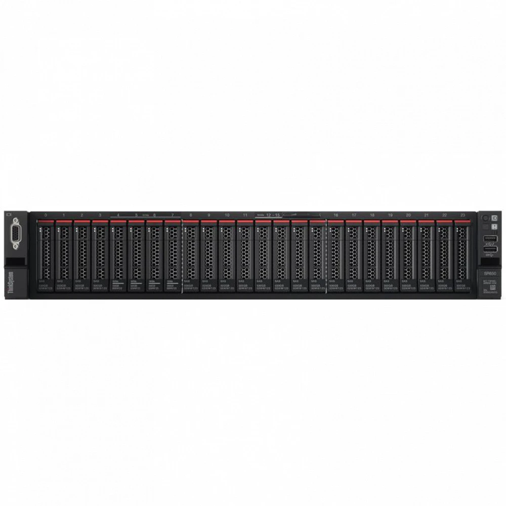 Сервер Lenovo ThinkSystem SR650 V2 7Z73A02SEA 2U Rack, Xeon Gold 6326, 2900 МГц, 16, 24, 1 x 32 ГБ, SFF 2.5", 8