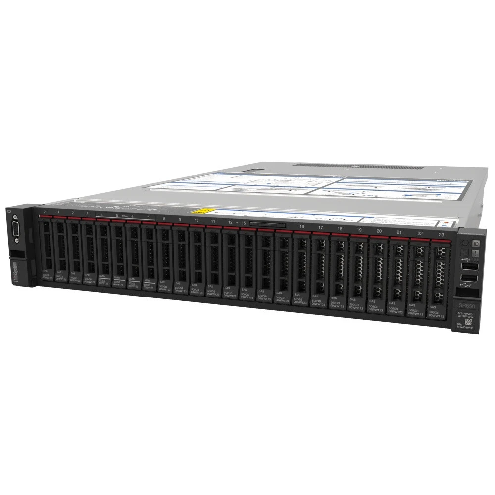 Сервер Lenovo ThinkSystem SR650 V2 7Z73A02SEA 2U Rack, Xeon Gold 6326, 2900 МГц, 16, 24, 1 x 32 ГБ, SFF 2.5", 8