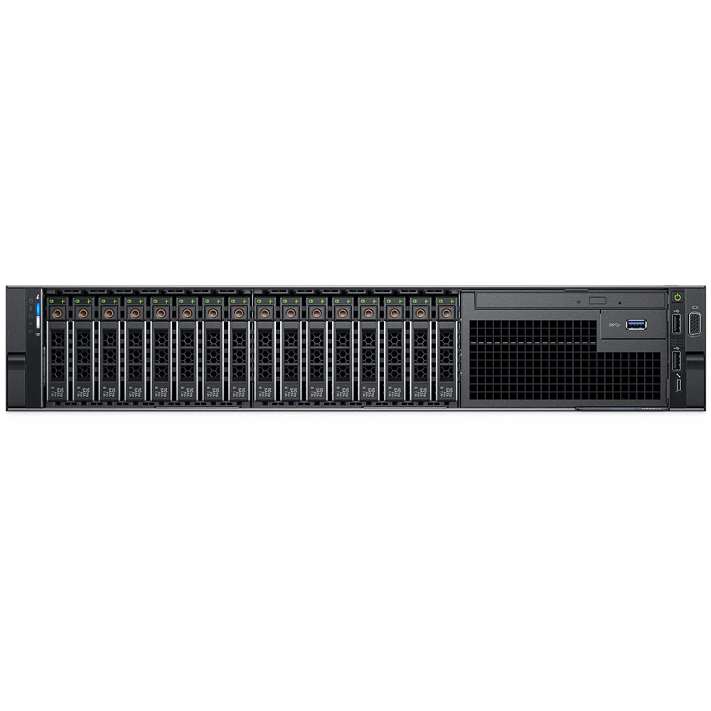 Сервер Dell PowerEdge R740 PER740RU3-46 2U Rack, Xeon Silver 4214R, 2400 МГц, 12, 16.5, 2 x 64 ГБ, SFF 2.5", 16