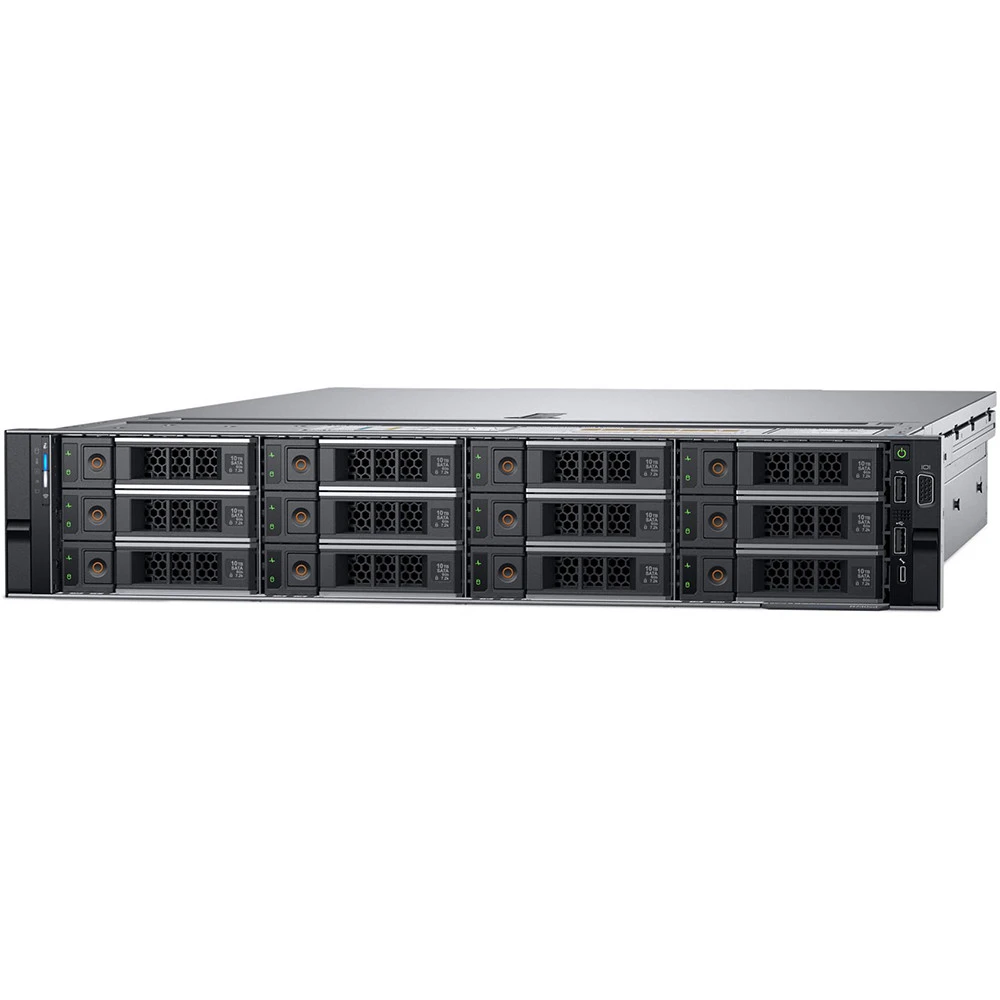Сервер Dell PowerEdge R740XD 210-AKZR-412 2U Rack, Xeon Gold 5215, 2500 МГц, 10, 13.75, 1 x 32 ГБ, LFF 3.5", 12, 1x 1.2 ТБ