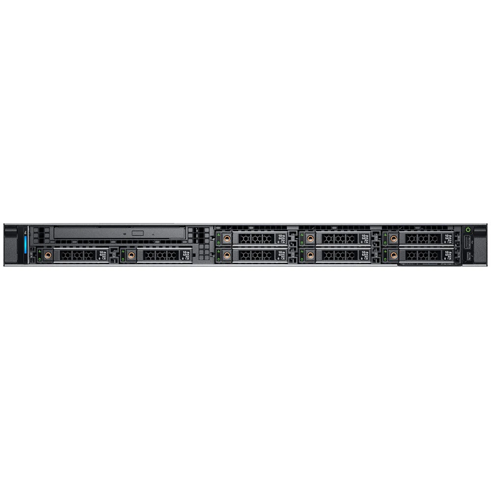 Сервер Dell PowerEdge R340 PER340RU2-9 1U Rack, Xeon E-2224, 3400 МГц, 4, 8, SFF 2.5", 8, 1x 1.2 ТБ