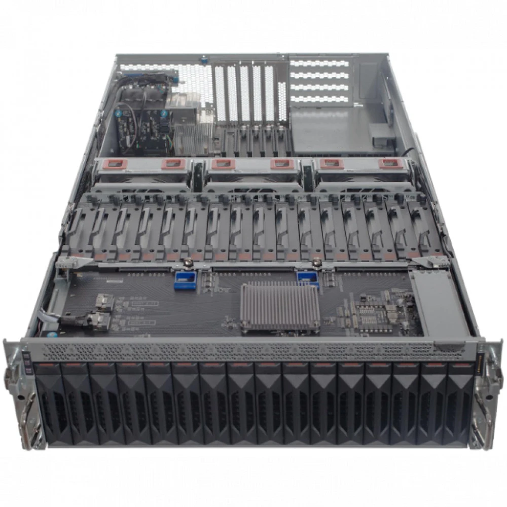 Сервер Yadro Vegman S220 Y03X82U2S101A_AD47AB 2U Rack, Xeon Gold 5218R, 2100 МГц, 20, 27.5, 12 x 16 ГБ, LFF 3.5", 16, 2x 960  ГБ