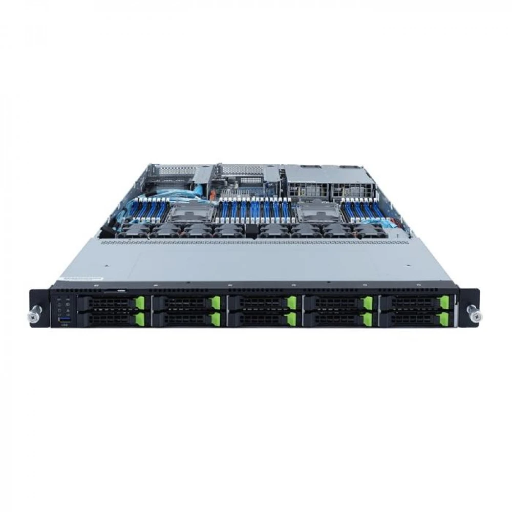 Серверная платформа Gigabyte R182-NA0 6NR182NA0MR-00-102 Rack (1U)