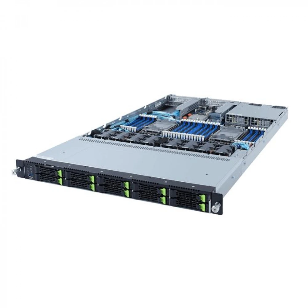 Серверная платформа Gigabyte R182-NA0 6NR182NA0MR-00-102 Rack (1U)