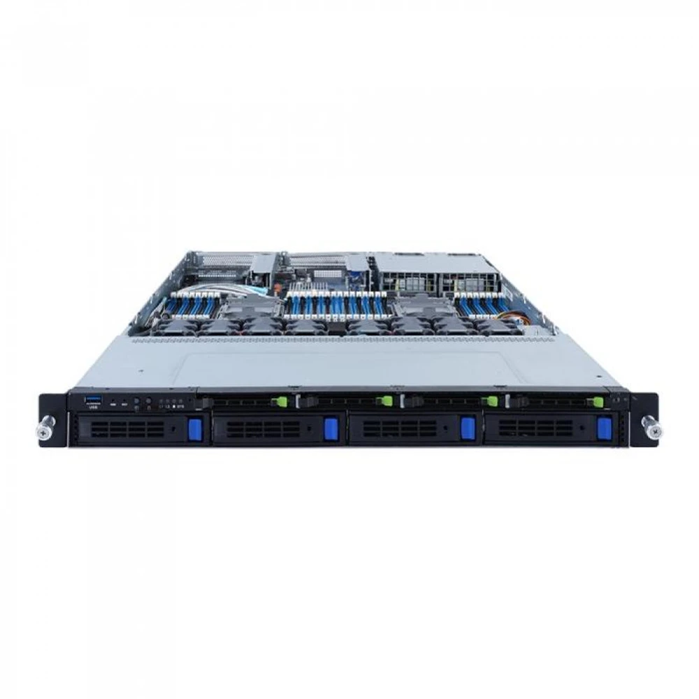 Серверная платформа Gigabyte R182-M80 (rev. 100) 6NR182M80MR-00-101 Rack (1U)