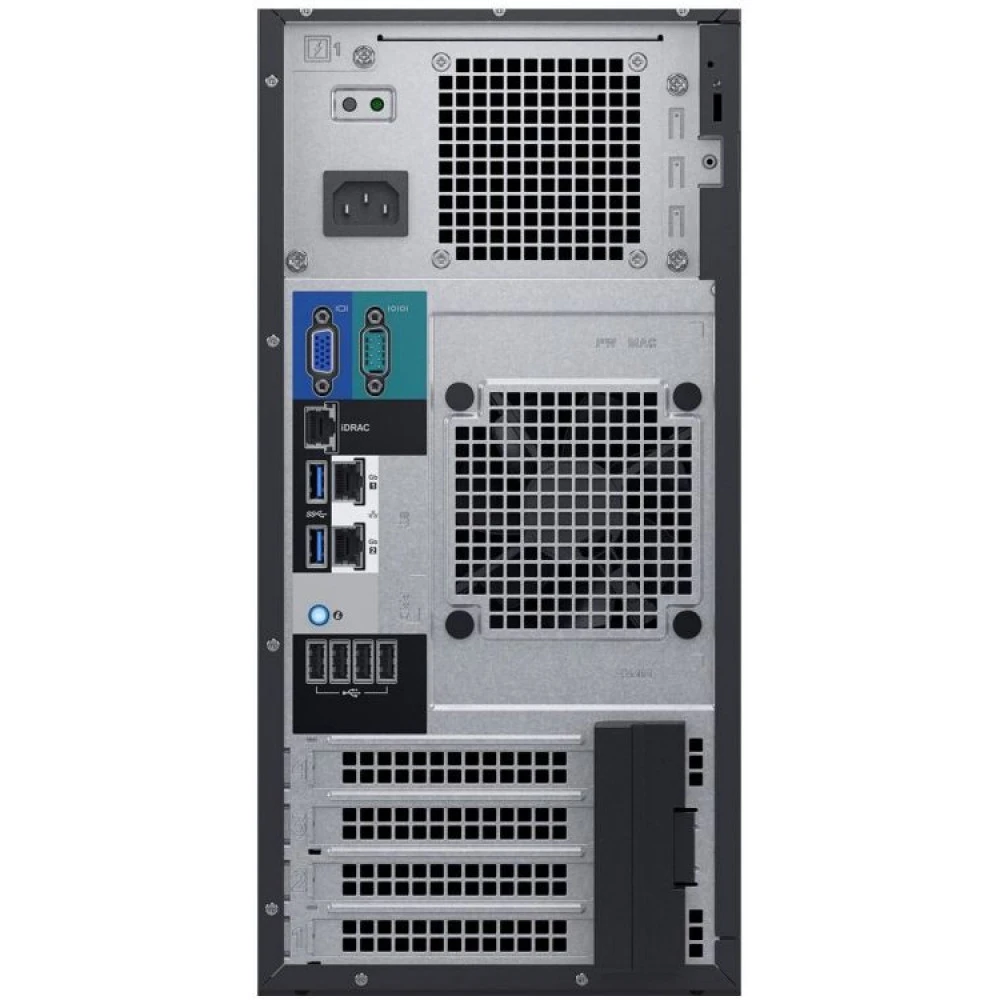 Сервер Dell PowerEdge T140 T1404568770 Mini Tower, Xeon E-2224, 3400 МГц, 4, 8, 1 x 16 ГБ, LFF 3.5", 4, 1x 4 ТБ