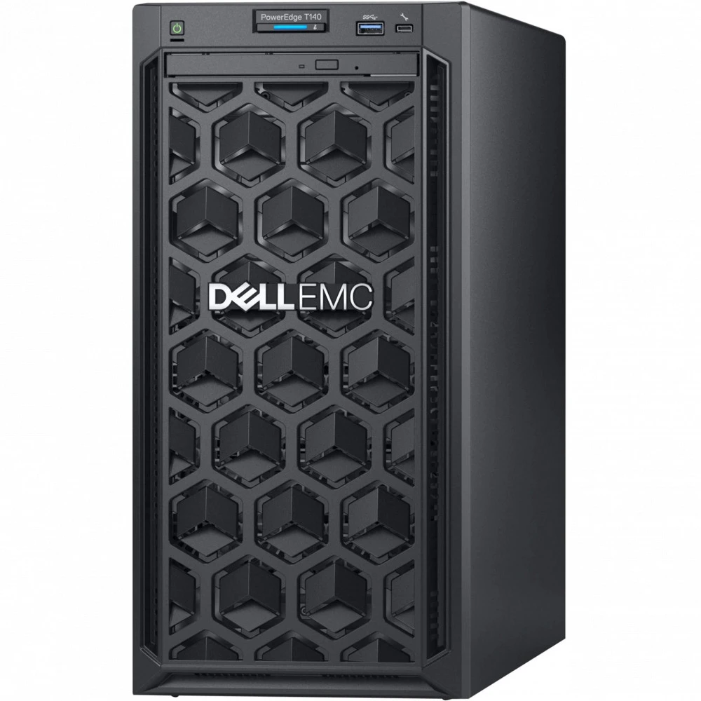 Сервер Dell PowerEdge T140 T1404568770 Mini Tower, Xeon E-2224, 3400 МГц, 4, 8, 1 x 16 ГБ, LFF 3.5", 4, 1x 4 ТБ