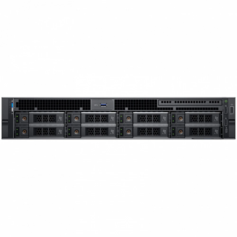 Сервер Dell PowerEdge R740 8LFF 210-AKXJ-A110 2U Rack, Xeon Silver 4208, 2100 МГц, 8, 11, LFF 3.5", 8, 2x 480 ГБ