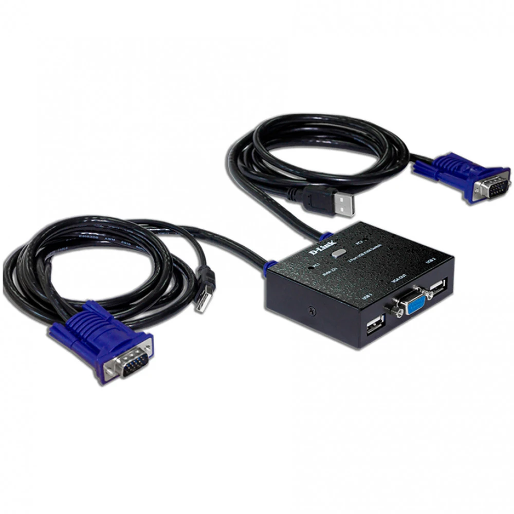 KVM-переключатель D-link KVM-221/C1A