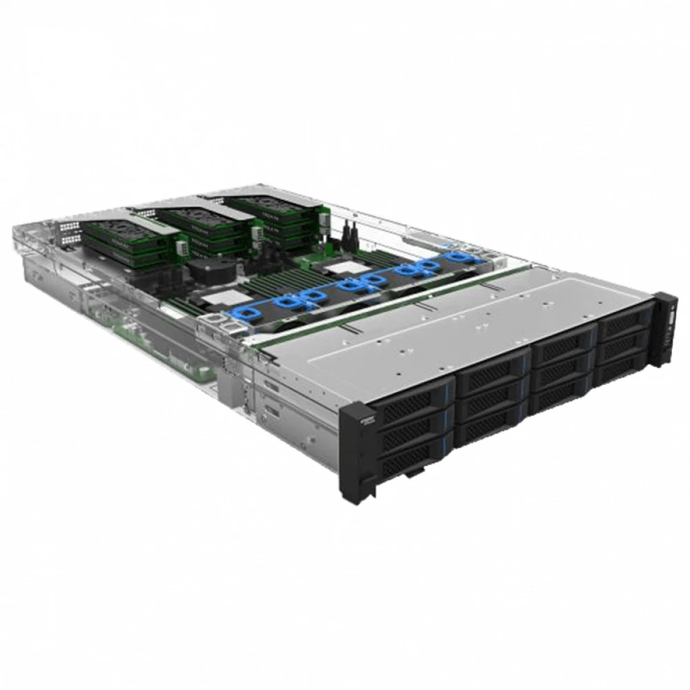 Сервер Inspur NF5280M5 NF5280M5_ST_3 2U Rack, Xeon Bronze 3206R, 1900 МГц, 8, 11, 6 x 16ГБ, LFF 3.5", 12, 2x 12 ТБ, 2x 960 ГБ